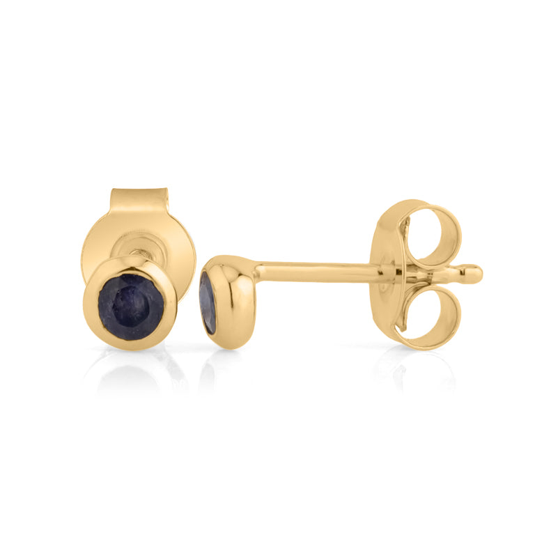Ohrstecker ATHINA mit Saphir