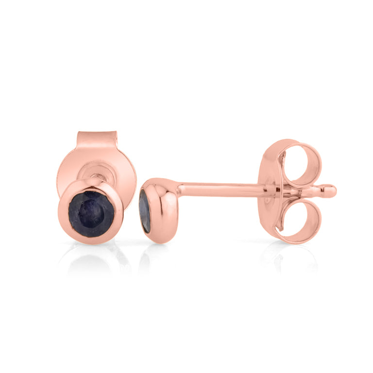 Ohrstecker ATHINA mit Saphir