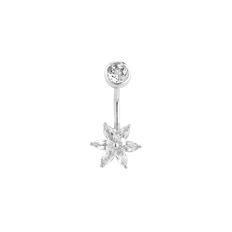 Bauch Piercing JUSTINA Topas