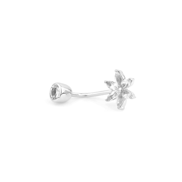 Bauch Piercing JUSTINA Topas