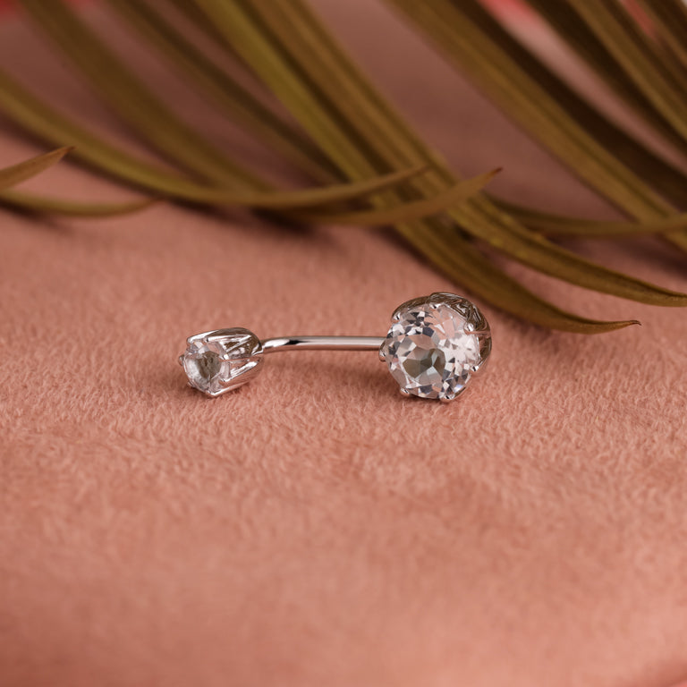 Bauch Piercing NOVELTA Topas