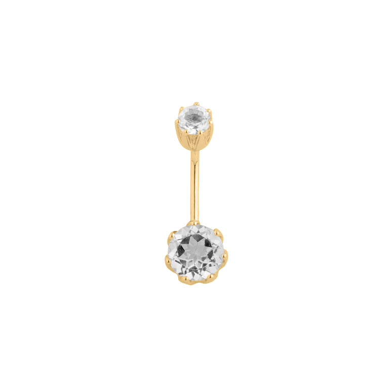 Bauch Piercing NOVELTA Topas