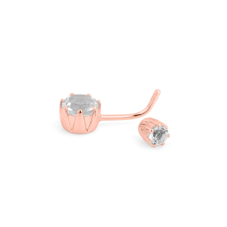 Bauch Piercing NOVELTA Topas