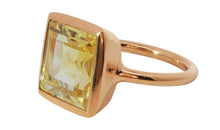 Ring ISAURA Citrin