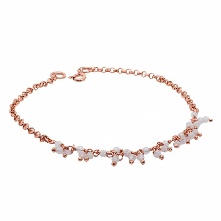 Armband mit Achat-Charms
