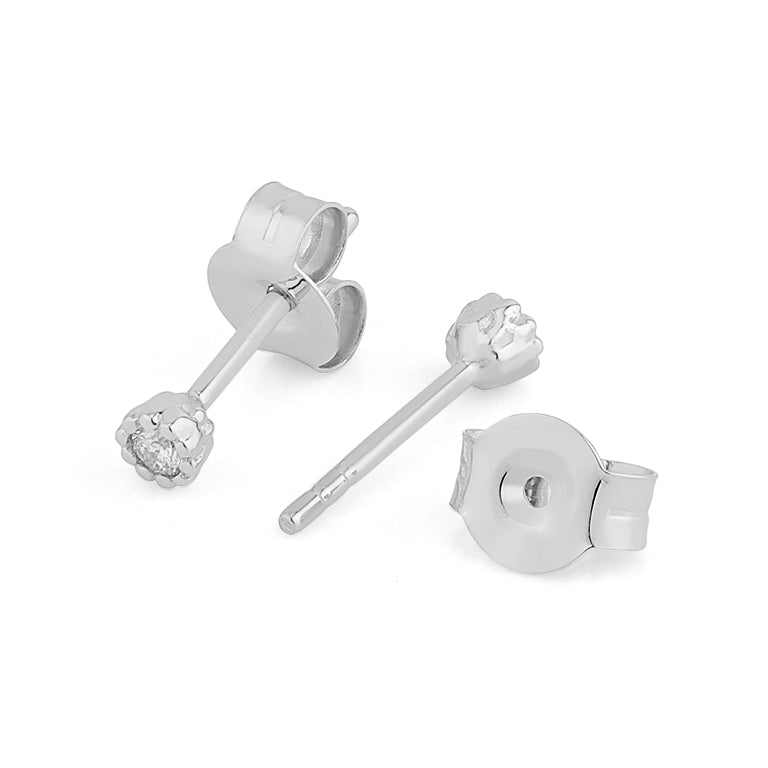 Ohrstecker BUBBLE 2 mm