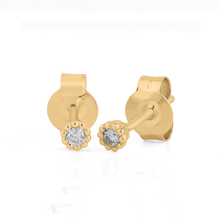 Ohrstecker BUBBLE 2 mm