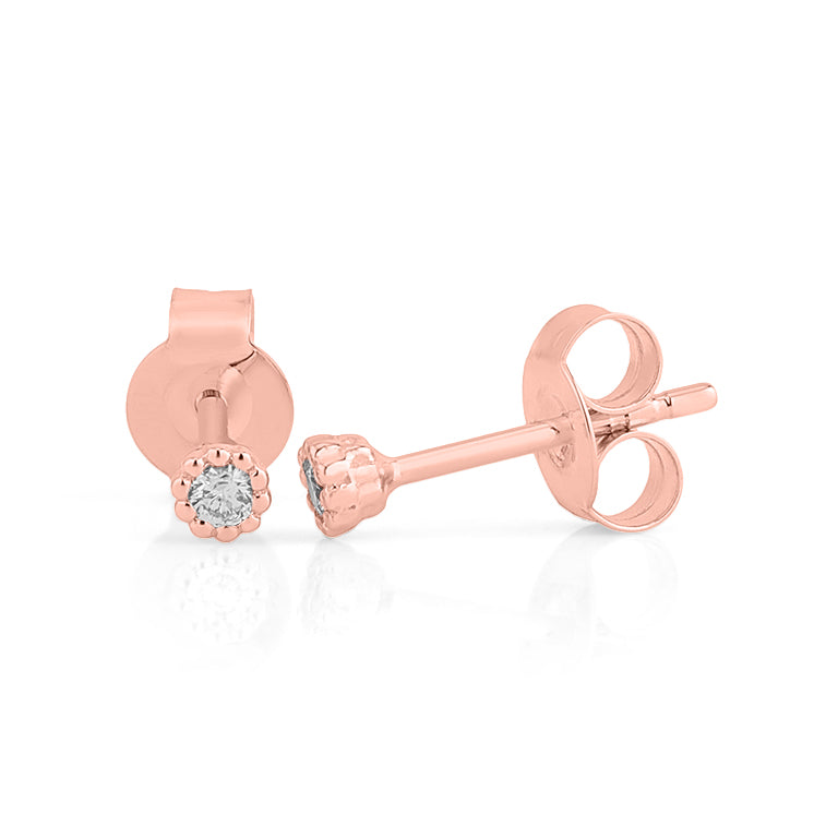 Ohrstecker BUBBLE 2 mm
