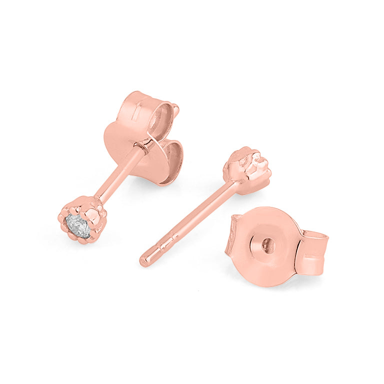 Ohrstecker BUBBLE 2 mm