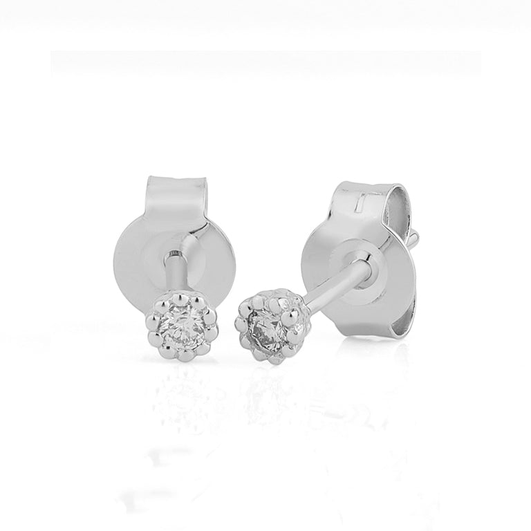 Ohrstecker BUBBLE 2 mm