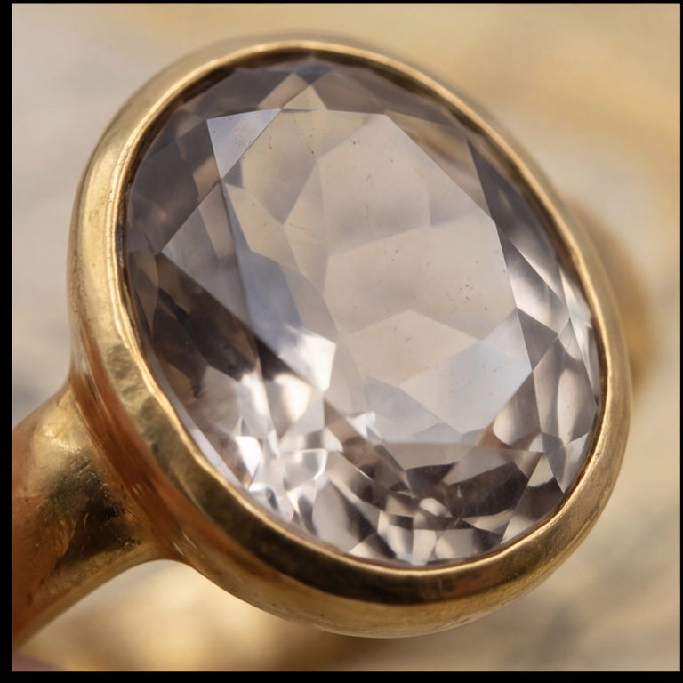 Ring ELIANE mit Rauchquarz