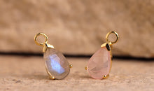 Charm LEONIE Rosenquarz 5X8mm