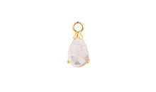 Charm LEONIE Rosenquarz 5X8mm