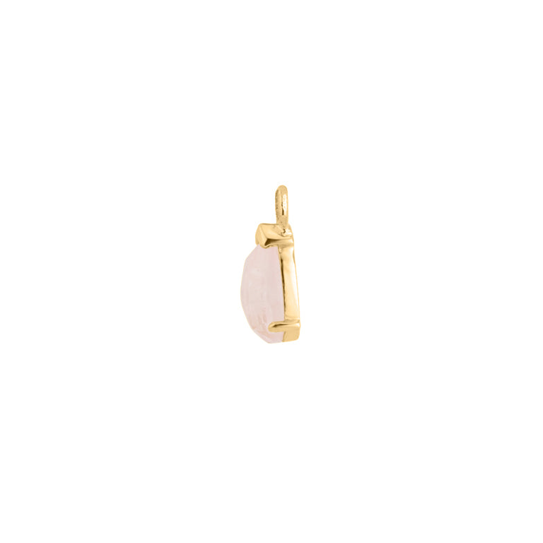 Charm LEONIE Rosenquarz 5X8mm