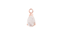 Charm LEONIE Rosenquarz 5X8mm
