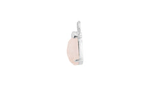 Charm LEONIE Rosenquarz 5X8mm