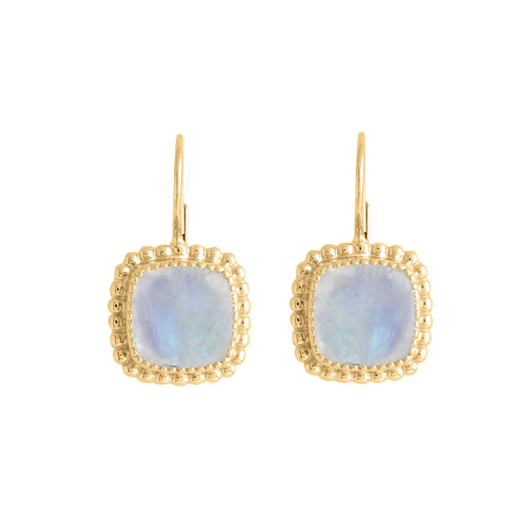 Ohrringe CHLOE mit Mondstein Silber