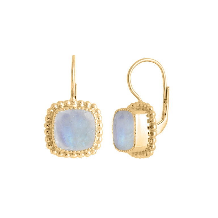 Ohrringe CHLOE mit Mondstein Silber