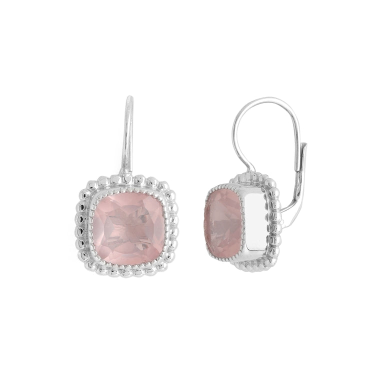 Ohrringe CHLOE mit Rosenquarz