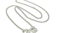 Silberkette mit Kreisen – Erbsenkette 42 cm | 925 Silber
