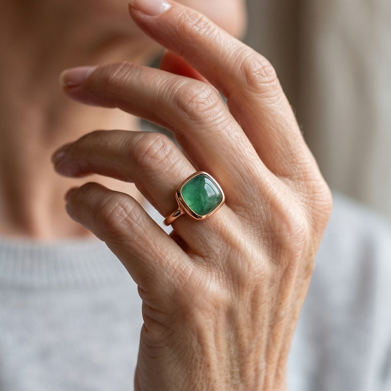 Ring LIVIA grüner Turmalin