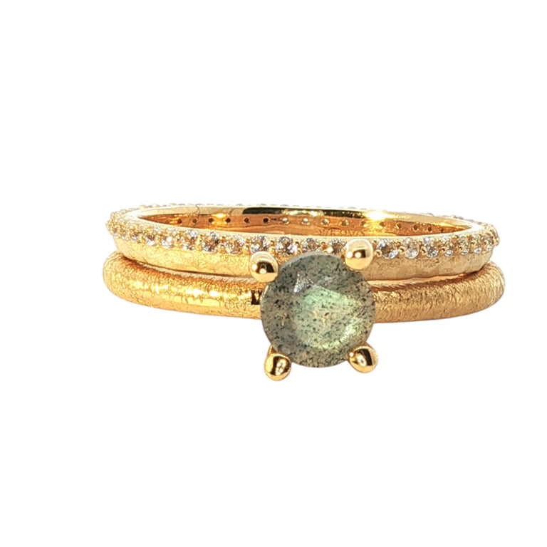 Ring TALIA 2.5 mm mit Topasen