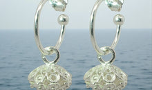 Halbcreole Lenny 15 mm mit Ornament Charm