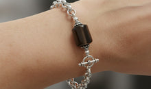 7 mm VALOREA ROLO Armband mit Rauchquarz