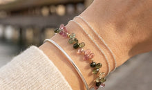 Multiturmalin Armband 6X7 mm