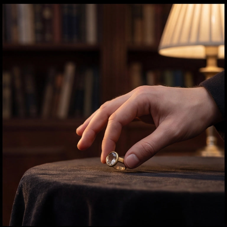Ring ELIANE mit Rauchquarz