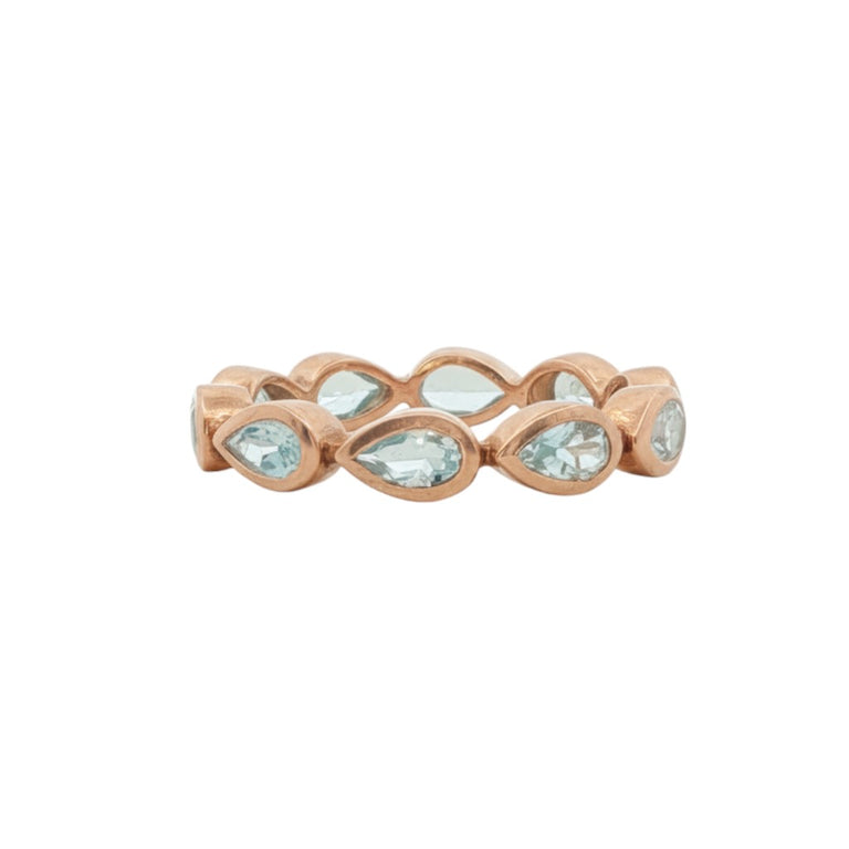 Ring SERAFINE mit Aquamarin