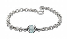 5 mm VALOREA Armband mit Blautopas