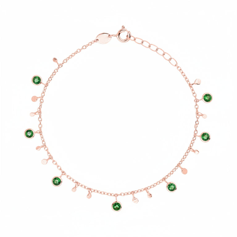 Armband ARETTA Turmalin grün