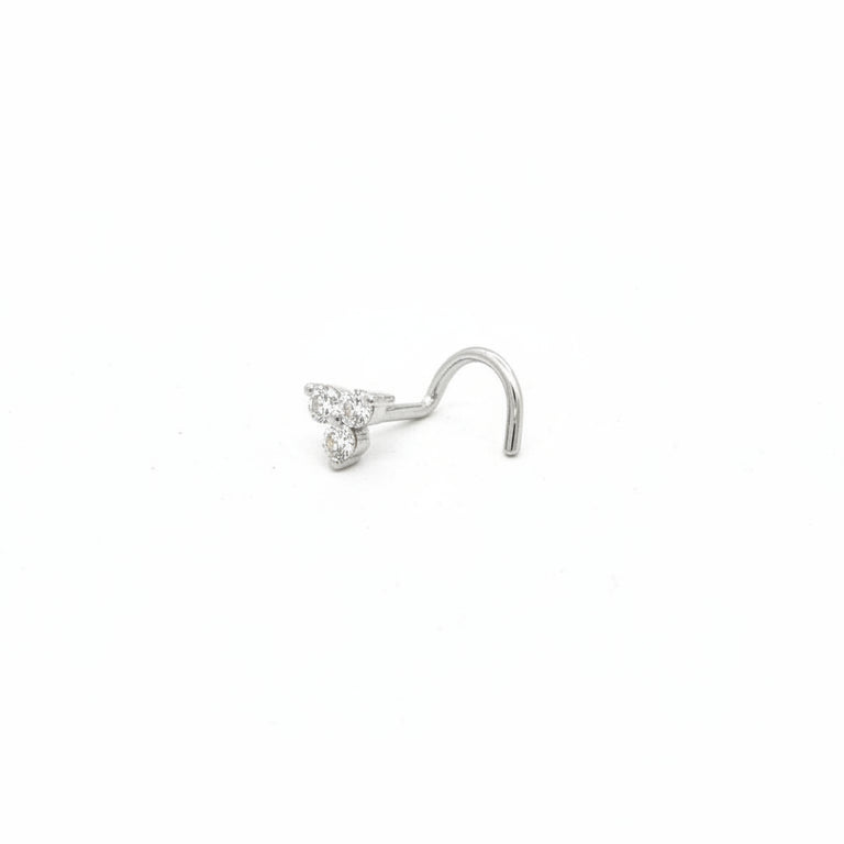 Nasen Piercing TRINITY Diamant