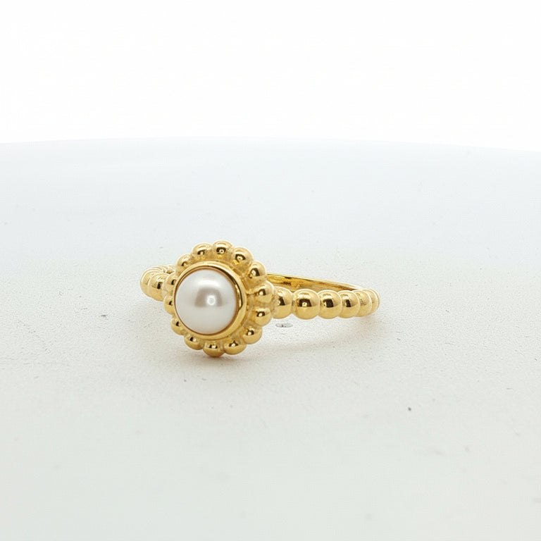 Ring PHYLEMONIA mit Perle
