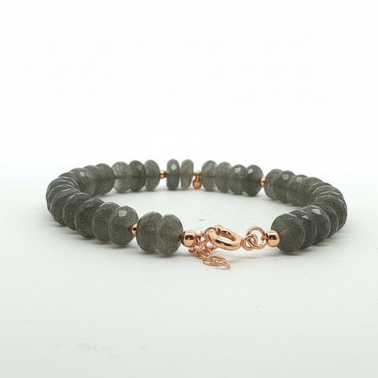 Edelsteinarmband mit Labradoriten
