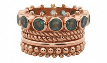 Ring Scharlotta mit Labradorit  Grösse 56