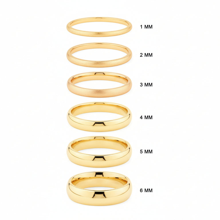 Ring COLIN 5 mm fine matt