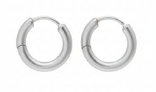 Creolen KAYLA  2 X 12 mm  Silber 925 alle Farben