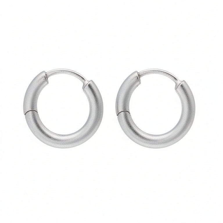 Creolen KAYLA  2 X 12 mm  Silber 925 alle Farben