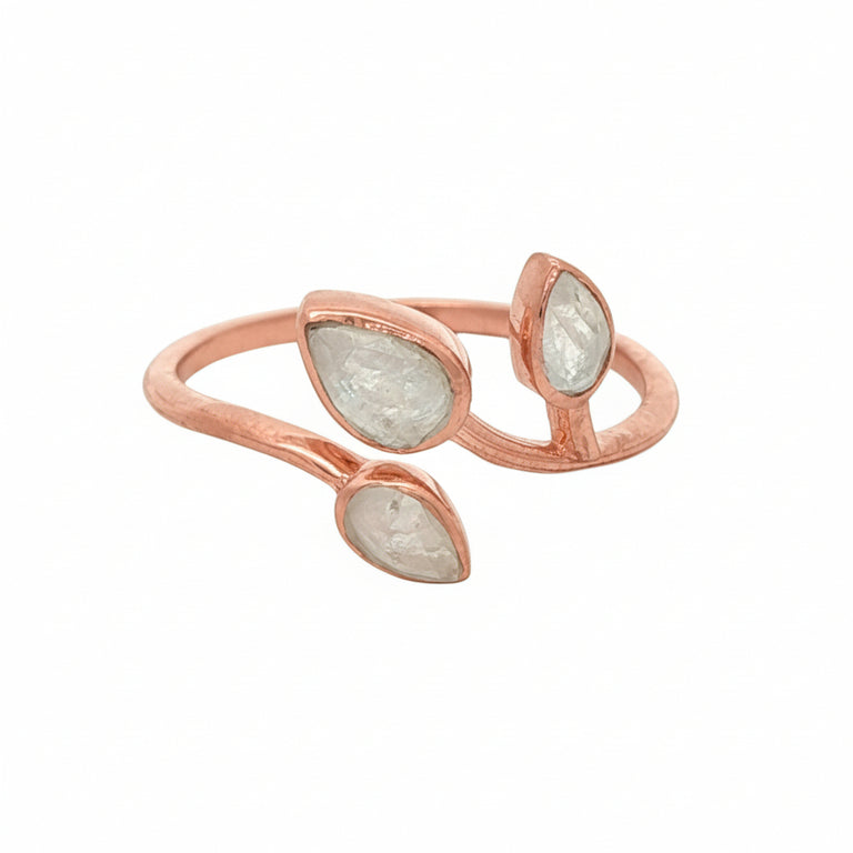 Ring NEREA mit Mondstein