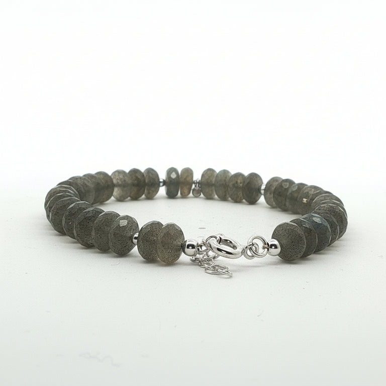 Edelsteinarmband mit Labradoriten
