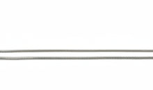 Schlangenkette 50 cm aus 925 Silber – Weiche Kette 1,8 mm | Vergoldet