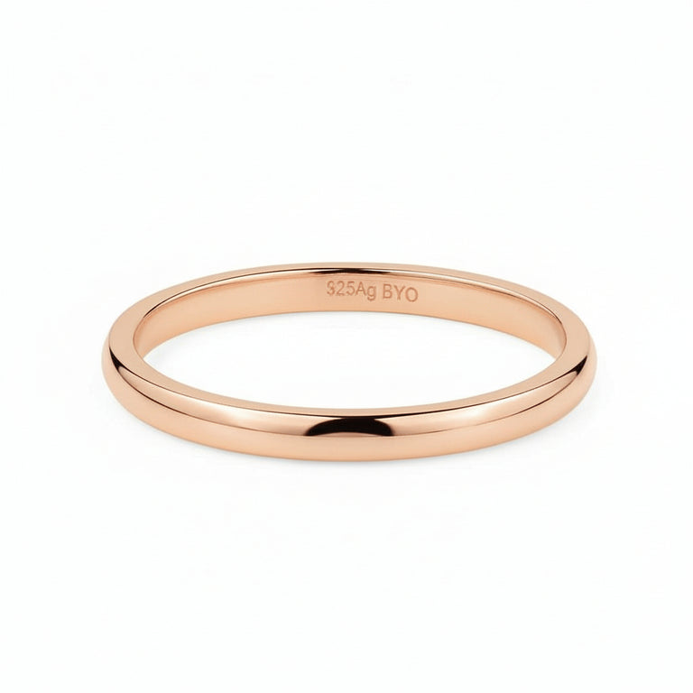 Ring COLIN 2 mm poliert