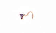 Nasen Piercing TRINITY Amethyst