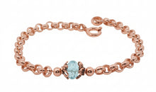 5 mm VALOREA Armband mit Blautopas