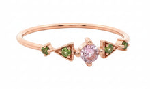 Ring CLAREA mit Turmalinen