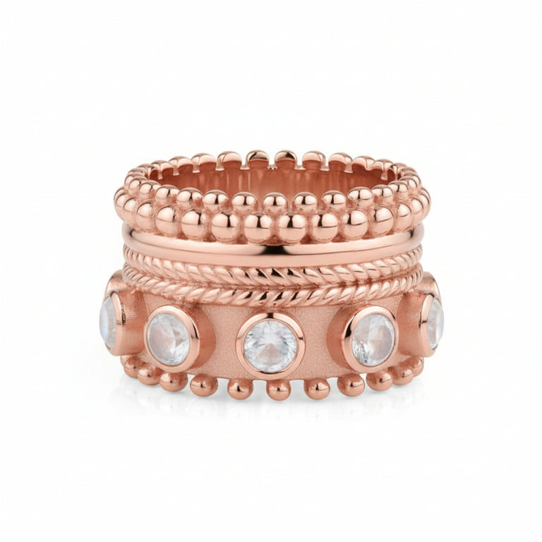 Ring Scharlotta mit Mondstein