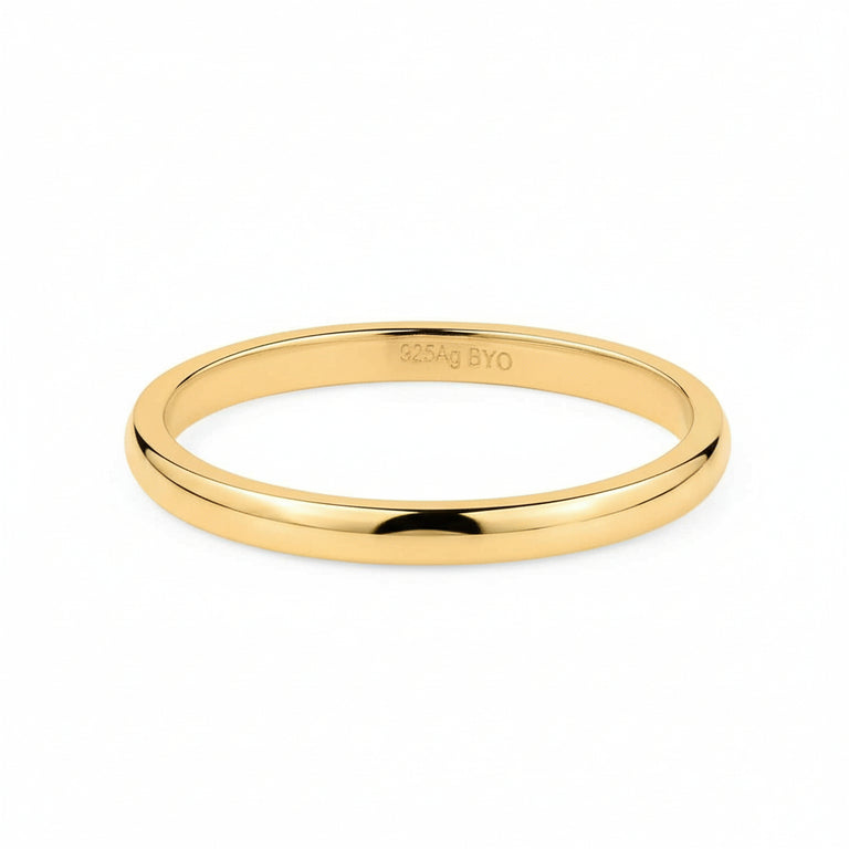 Ring COLIN 2 mm poliert
