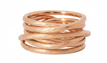 LOOPRING – Handgeflochtener Silberring | Matt | 12 mm